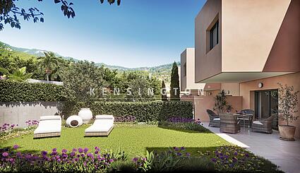 Private garden terrace